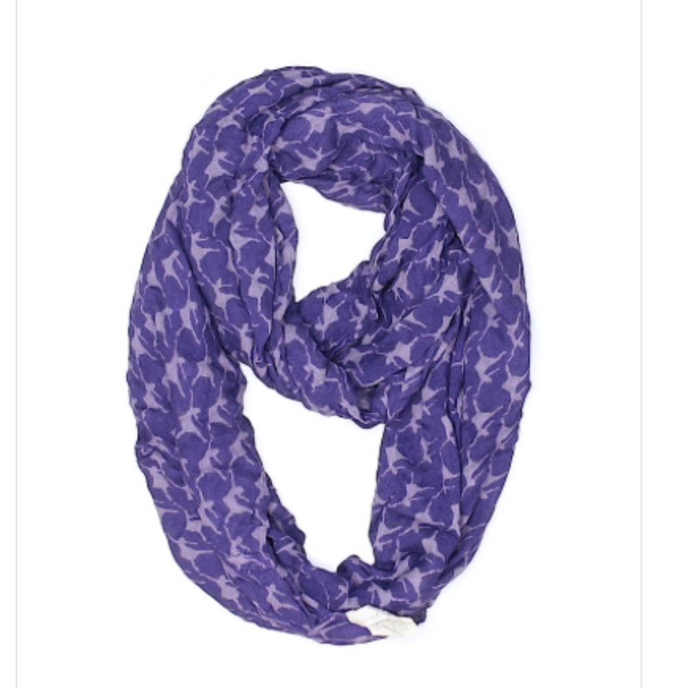 Charming Charlie Infinity Scarf Ballerina Print